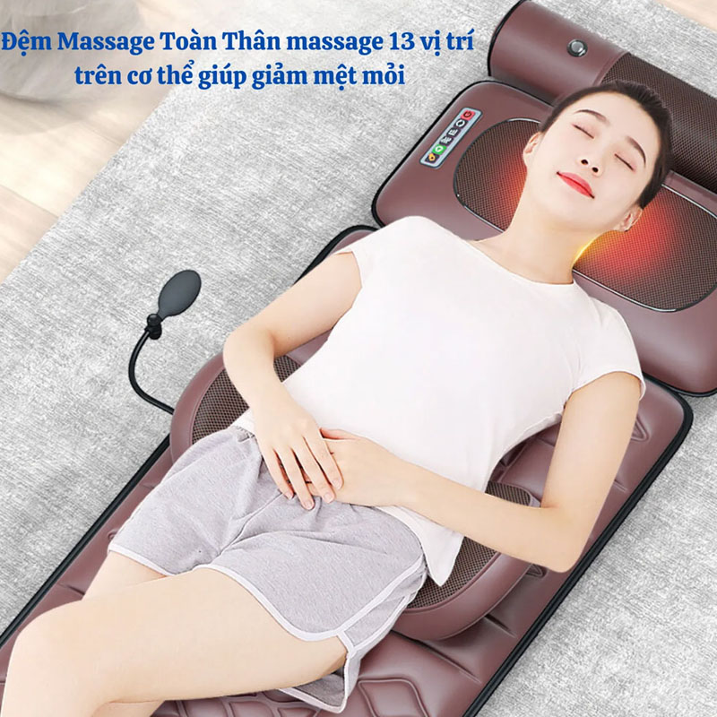 Đệm Massage, Nệm Massage Toàn Thân Có Tốt Không ? Những Ai Nên Dùng Nệm Massage Toàn Thân ?