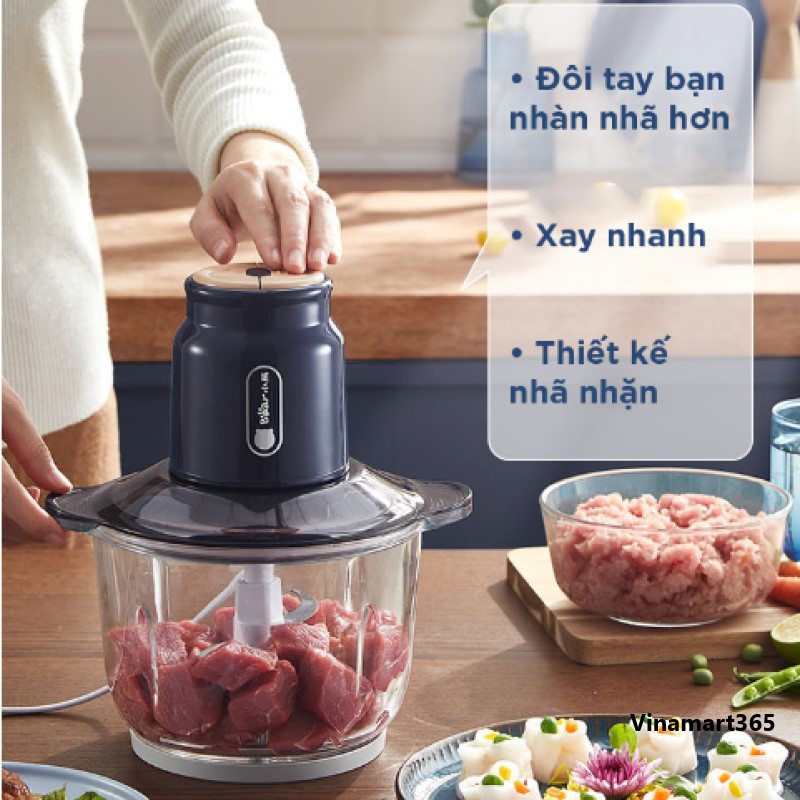 Máy xay thịt Bear QSJ-D03P3 đa năng