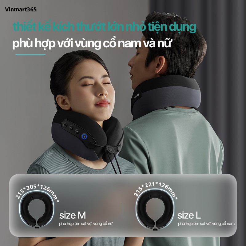 Máy massage cổ vai gáy Philips 3306N-EMS