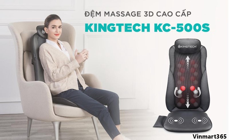 Đệm massage Kingtech KC-500S chuyên sâu