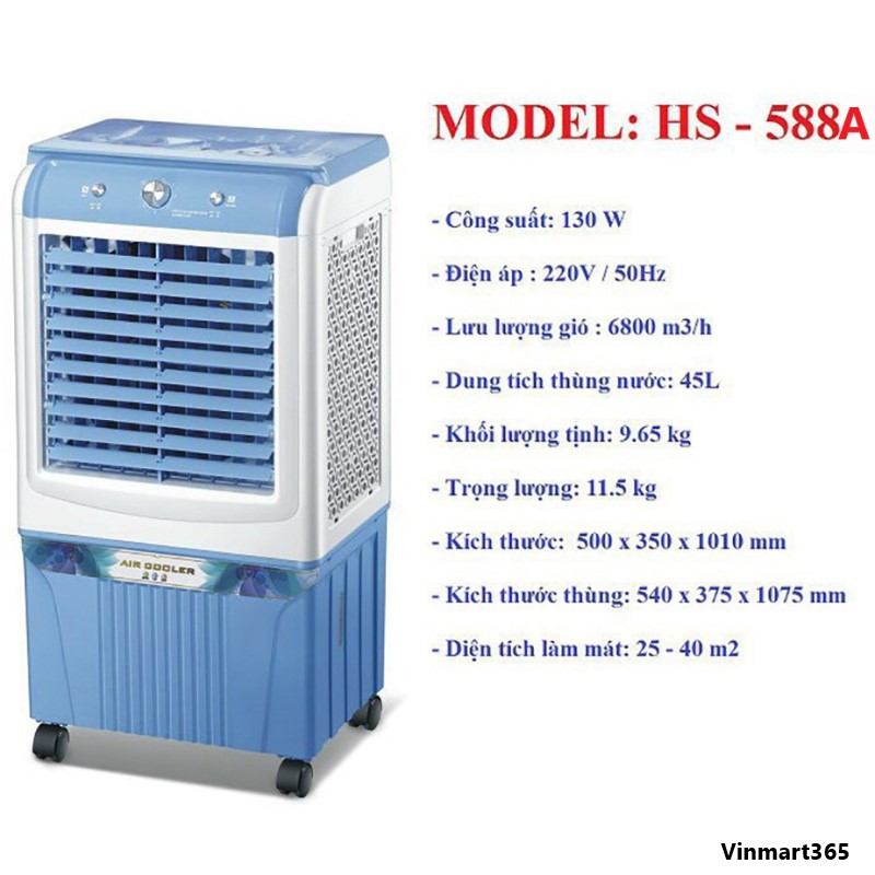 Quạt điều hòa hơi nước HS-588A