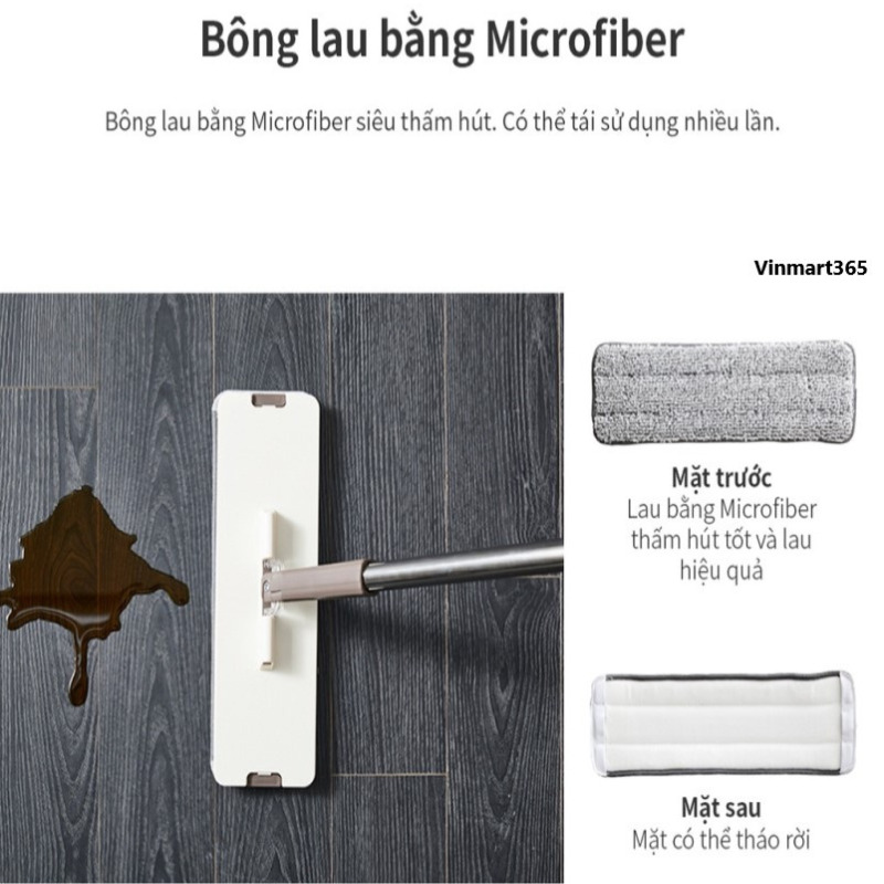 Bộ cây lau nhà Lock&Lock cao cấp