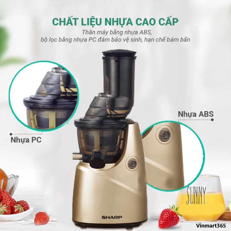 Chất liệu làm nên máy ép