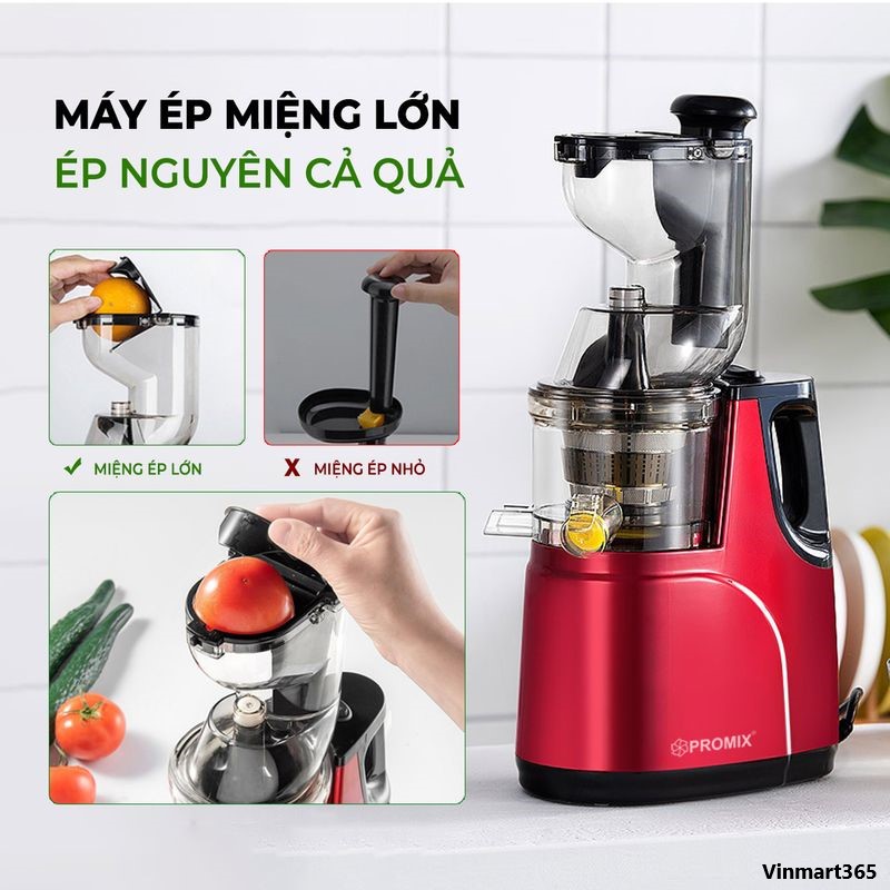 Máy ép chậm Hongxin trái cây