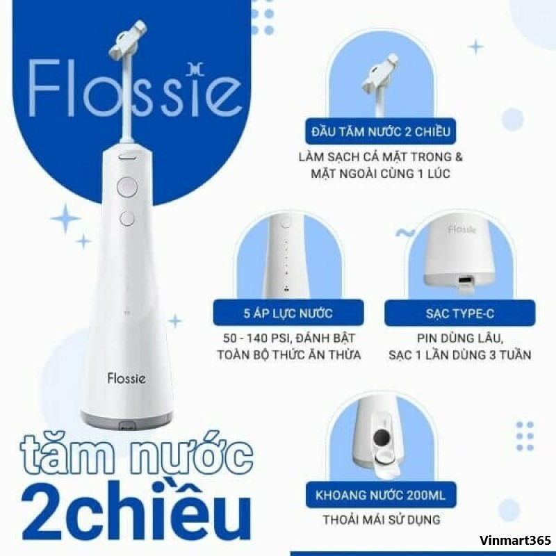 máy tăm nước cầm tay Flossie