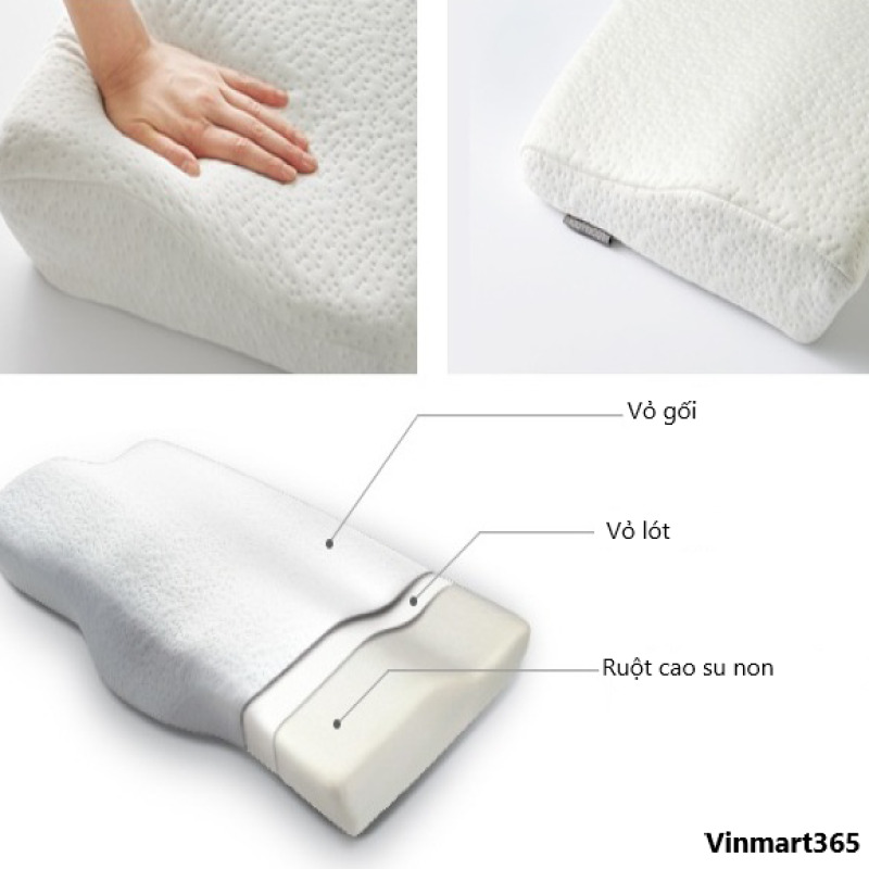 Gối Memory Foam 50D Lock&Lock 