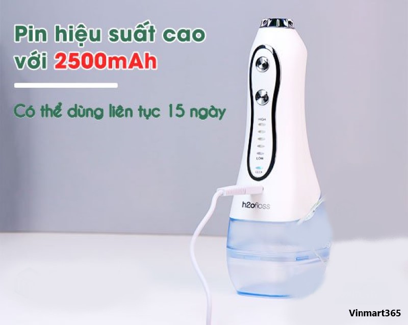 Cắm sạc cho máy tăm nước