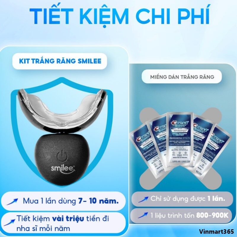 Bộ kit trắng răng chính hãng