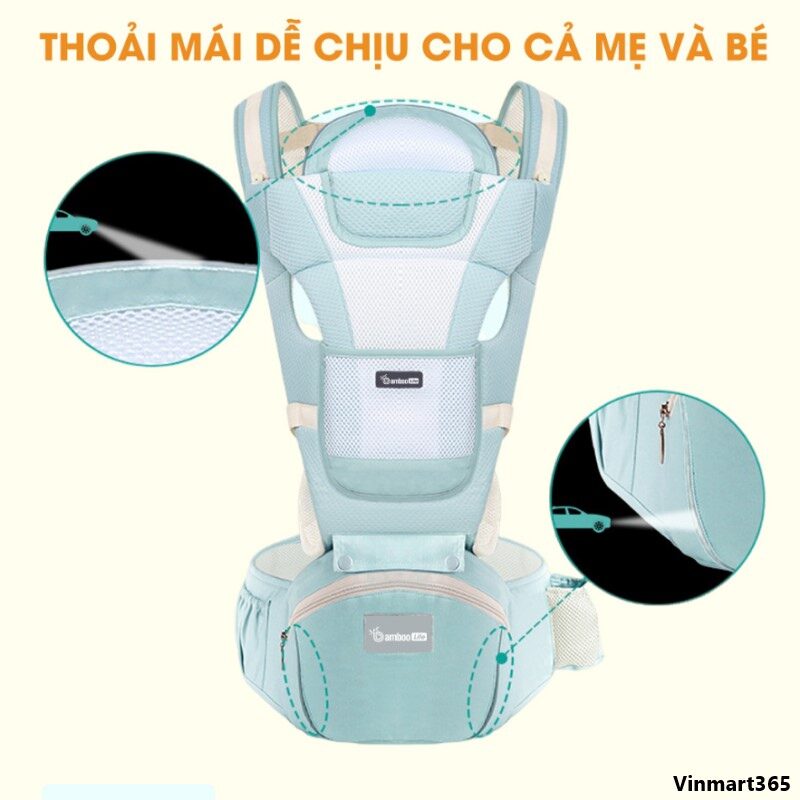 Địu em bé cao cấp