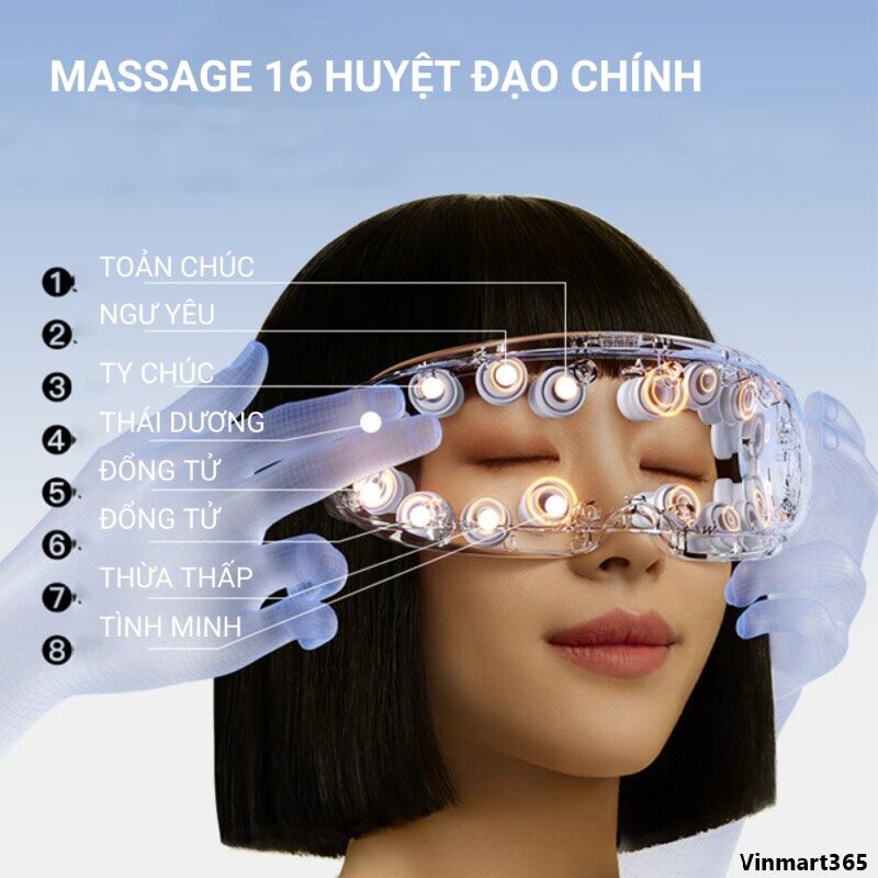 Máy massage mắt PGG E3 cao cấp