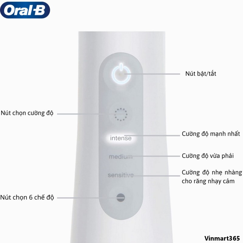 Hiệu quả khi sử dụng máy tăm nước Oral-B Aquacare 6