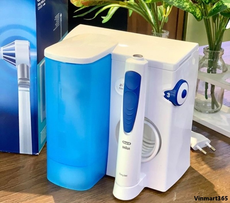 Máy tăm nước Oral-B OxyJet MD20 làm sạch sâu