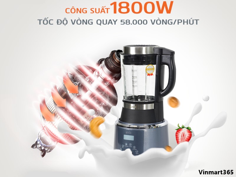 Máy làm sữa hạt Unie V1 có công suất lớn