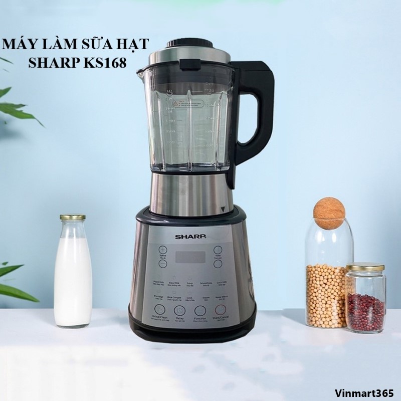 Máy xay sữa hạt Sharp KS-168 