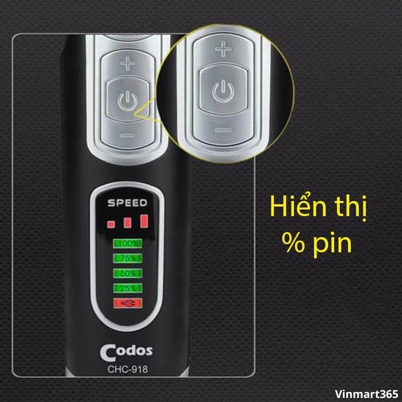 Tông đơ cắt tóc Codos CHC-918 chính hãng