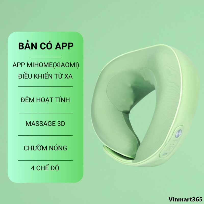 Gối massage cổ vai gáy 