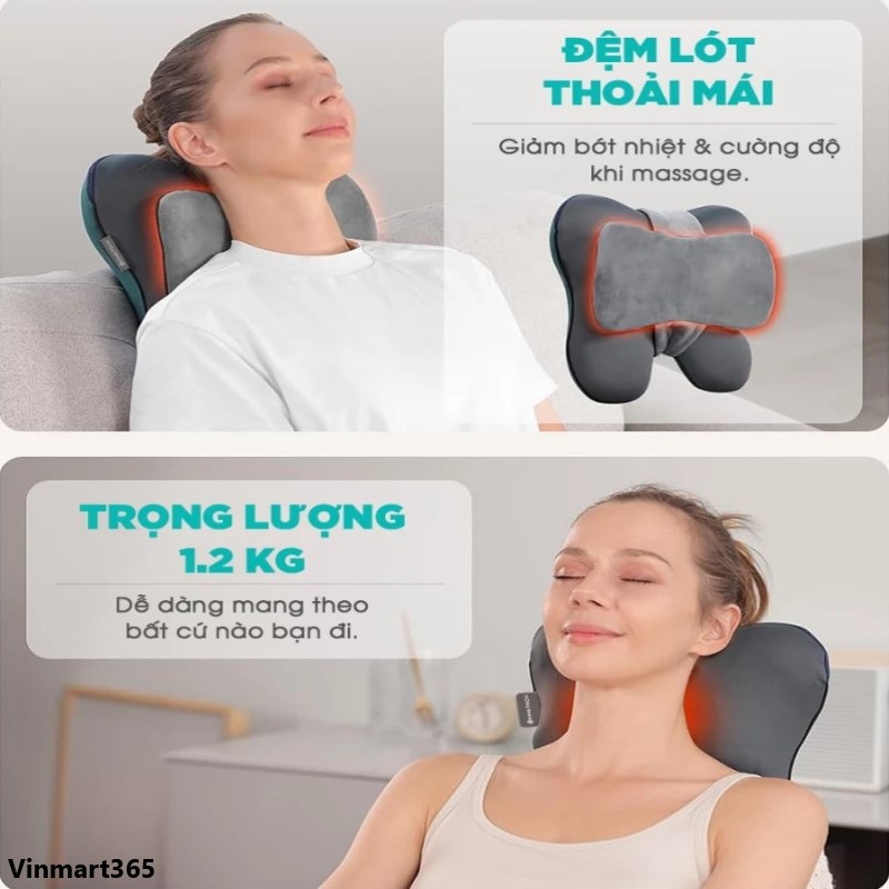 Gối massage Kingtech 