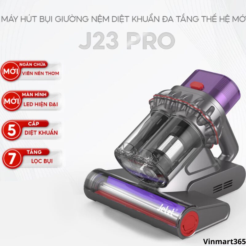 Máy hút bụi giường nệm JETZT J23