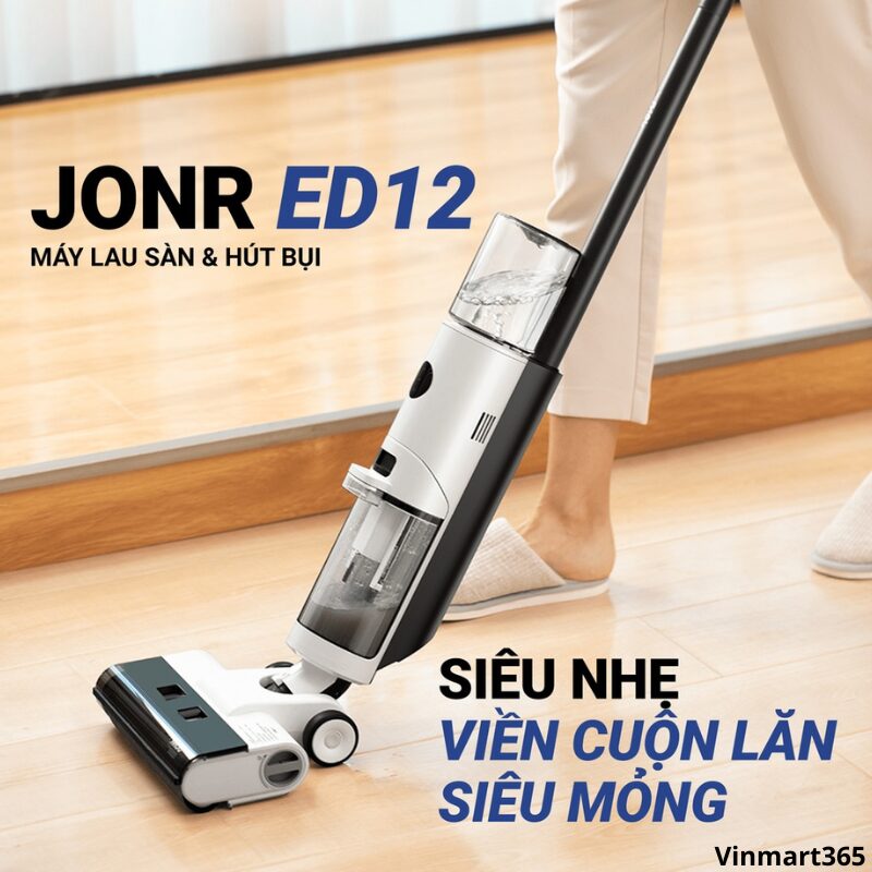 Máy hút bụi lau sàn JONR ED12 cao cấp