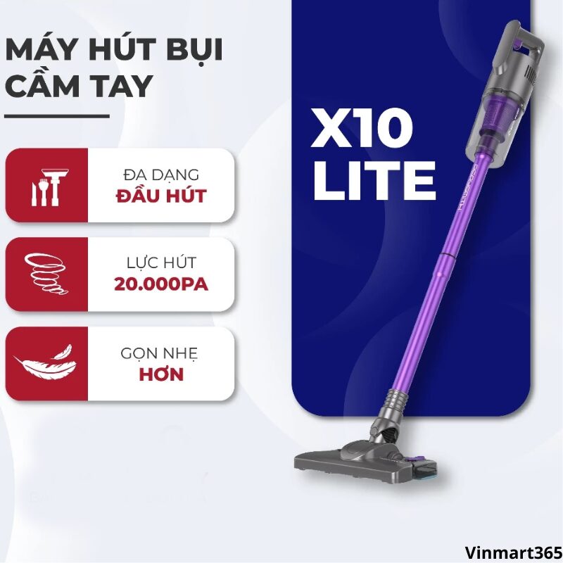 Máy hút bụi PerySmith X10Lite cầm tay