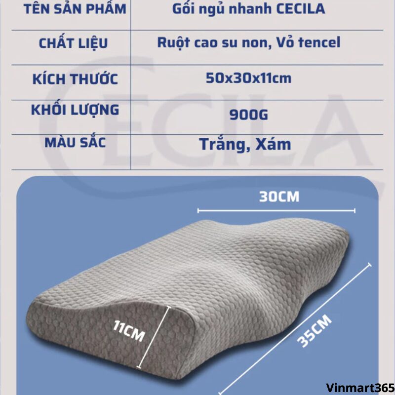 Gối công thái học CECILA