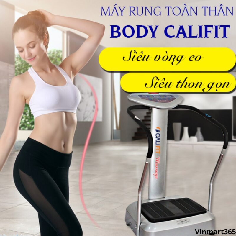 Máy rung lắc toàn thân Super Califit CF-600 giảm béo