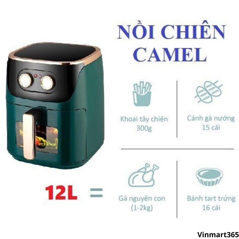 Nồi chiên không dầu Camel 