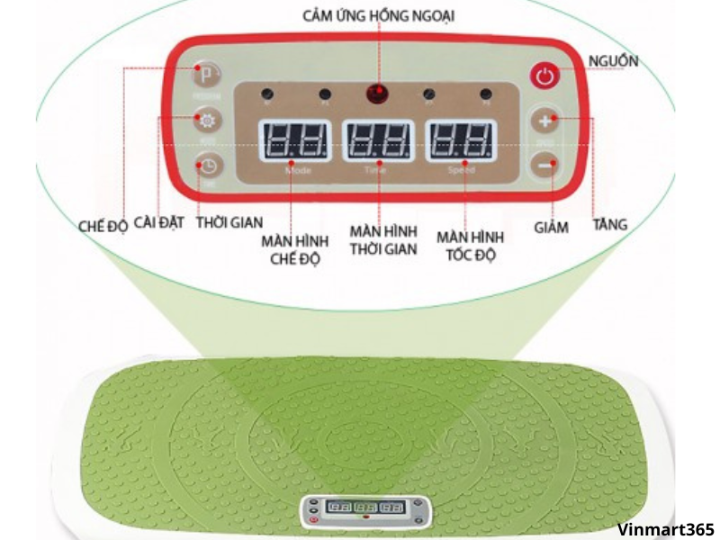 Tải trọng và độ bền của 2 dòng máy rung toàn thân